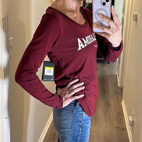 NWT NIKE Oklahoma Sooners Dri-fit long sleeve tee shirt. Size small - Picture 7 of 14